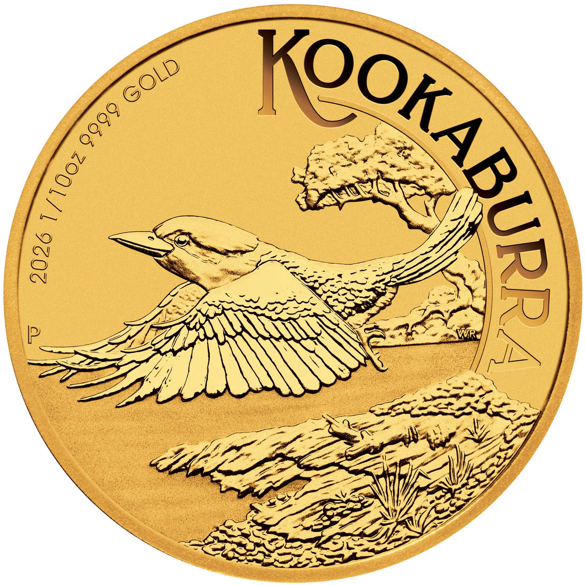 Australia Kookaburra 2026 1/10 oz Gold BU