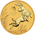 Australia Lunar Series III Year of the Rabbit 2023 1/10 oz Gold BU