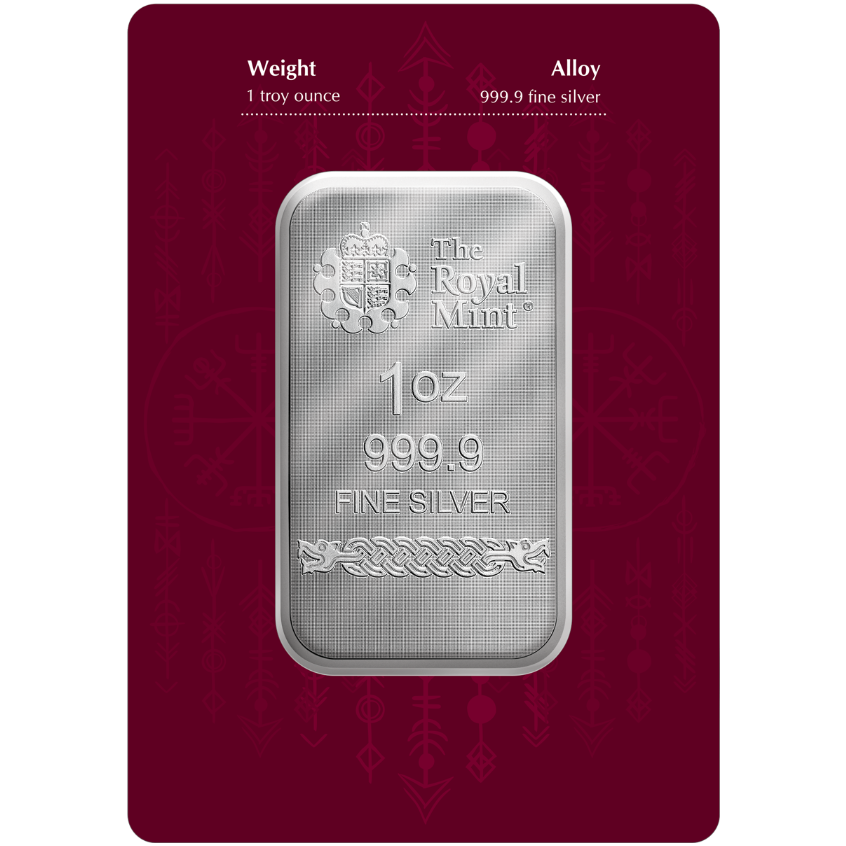 Norse Gods Loki 2025 1 oz Silver Bar in Assay
