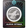 Alpha Strike 2025 St. Vincent & the Grenadines Humpback Whale 1 oz Fine Silver Coin in Assay
