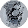 Tuvalu Gods of Olympus Apollo 2023 1 oz Silver BU