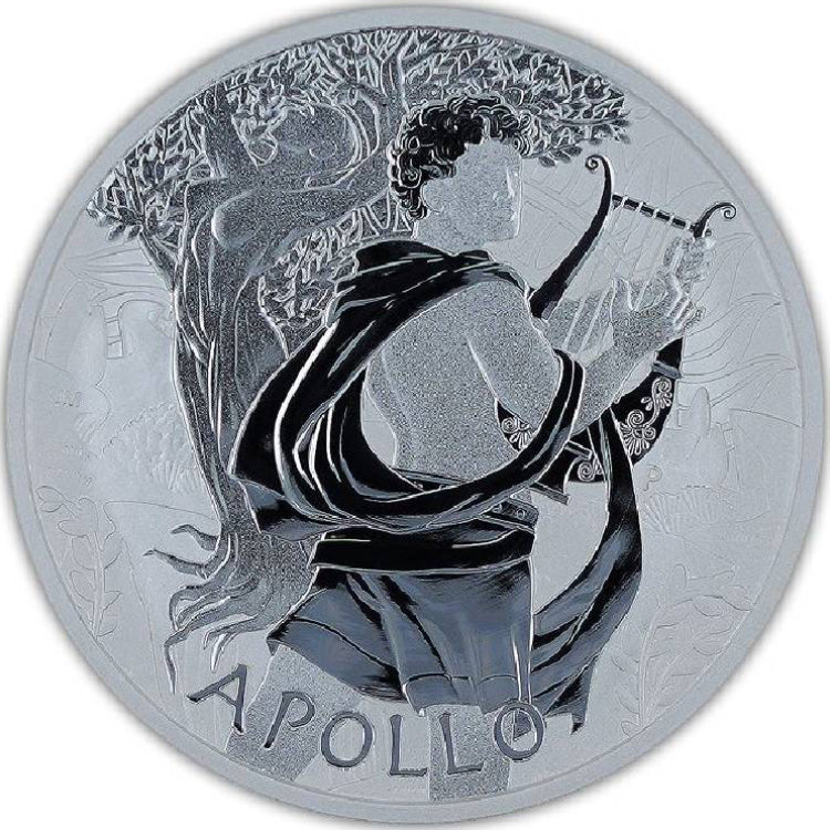 Tuvalu Gods of Olympus Apollo 2023 1 oz Silver BU