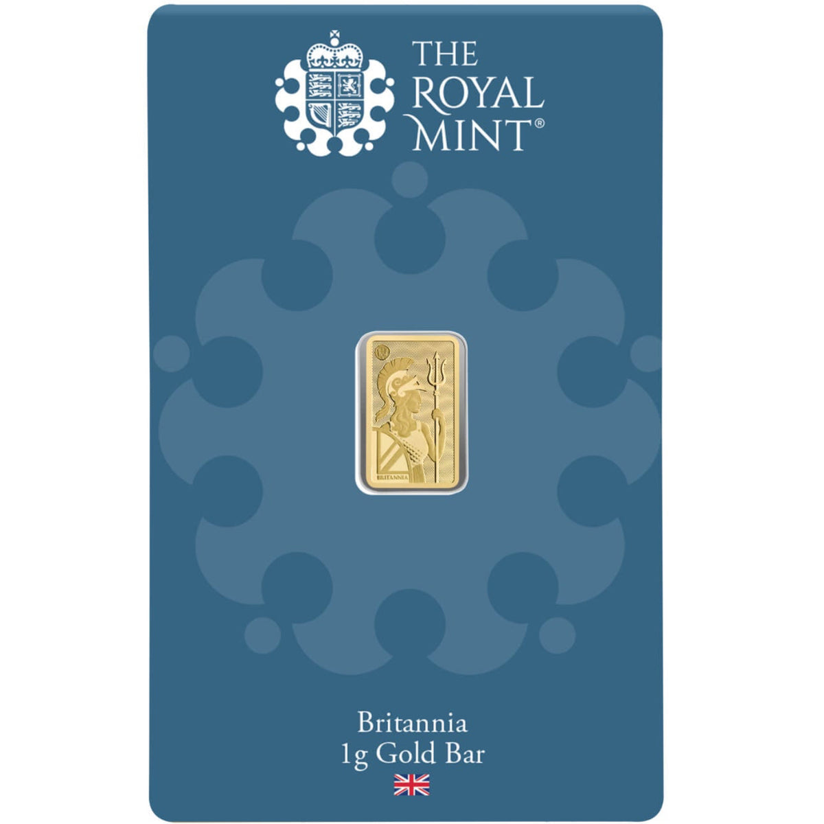 Britannia 1g Gold Bullion Minted Bar in Assay