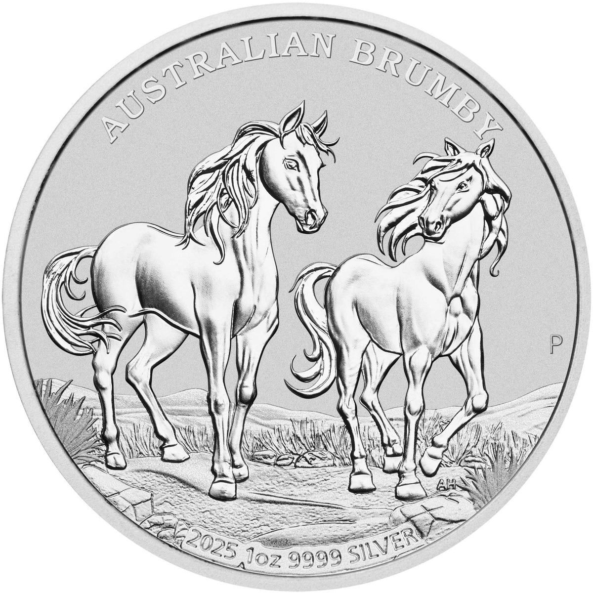 Australia Brumby 2025 1 oz Silver BU
