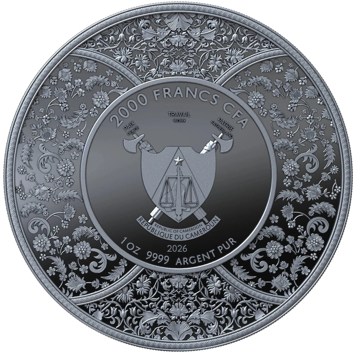 Cameroon Durga 2026 Silver 1 oz High Relief Proof