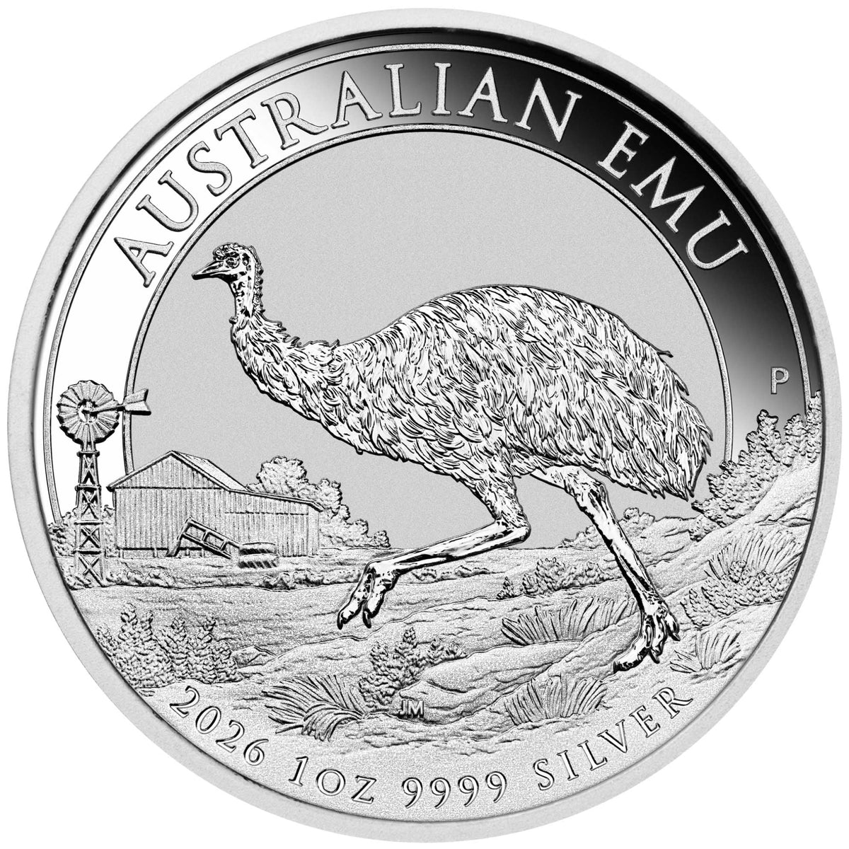 Australia Emu 2026 1 oz Silver BU