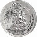 Rwanda Nautical Ounce Endeavour 2018 1 oz Silver BU