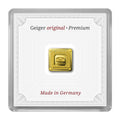 Geiger Square Original Gold Bar 1g in Capsule