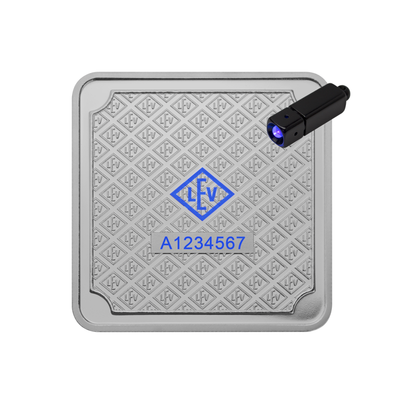 Geiger Square Silver Bar 1 oz in Capsule
