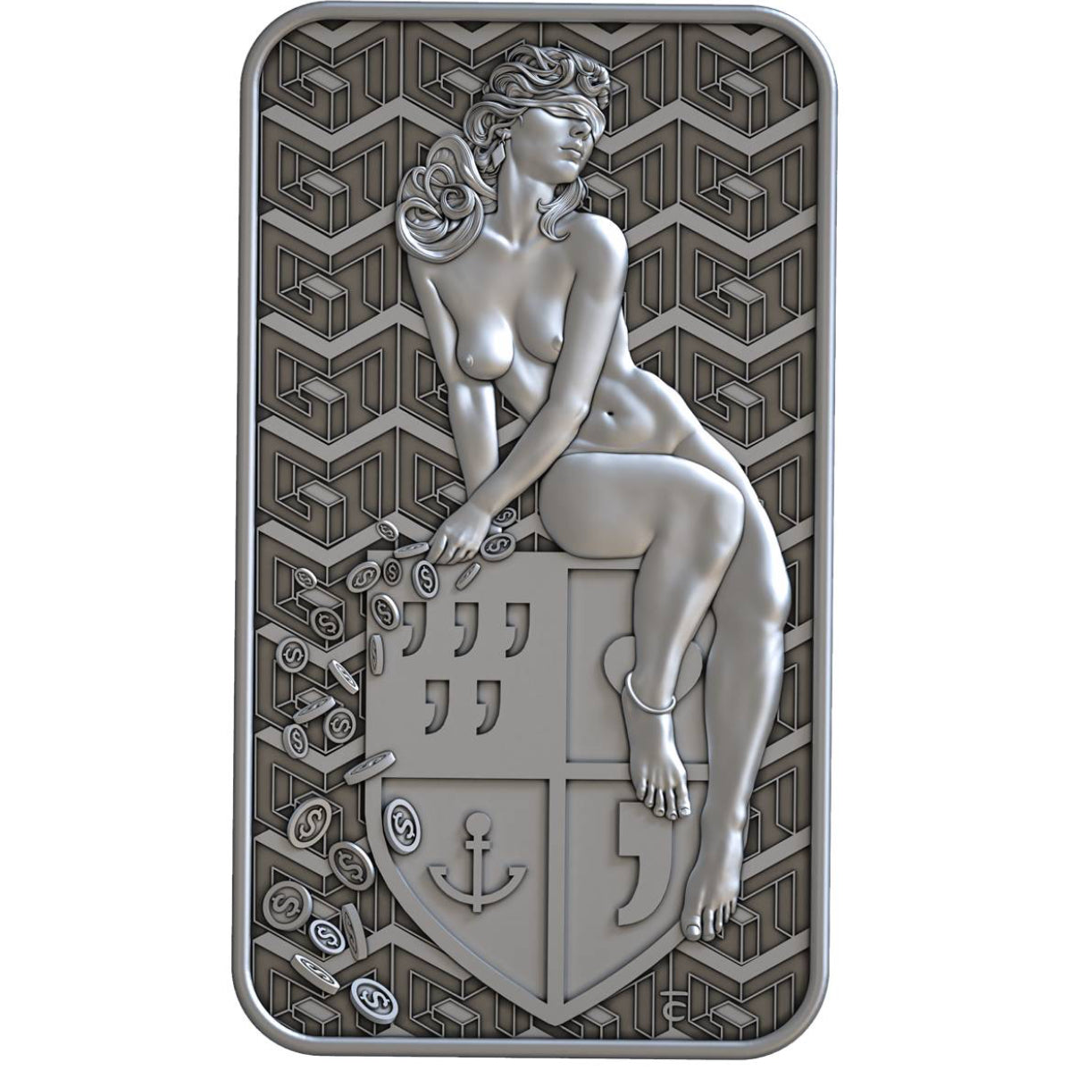 Fors Fortuna 2025 Silver 1 oz High Relief Proof Like Bar