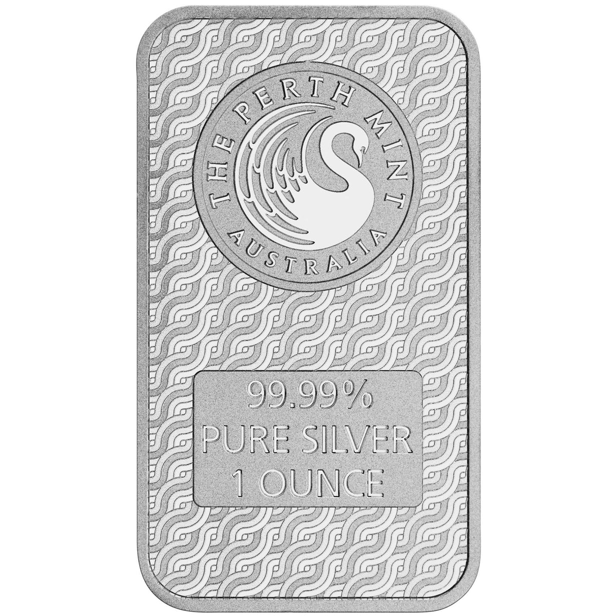Australia Lunar Dragon 1 oz Silver Bar BU