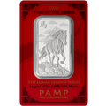 PAMP Lunar Legends 2026 Year of the Horse 1 oz Silver Bar in Assay