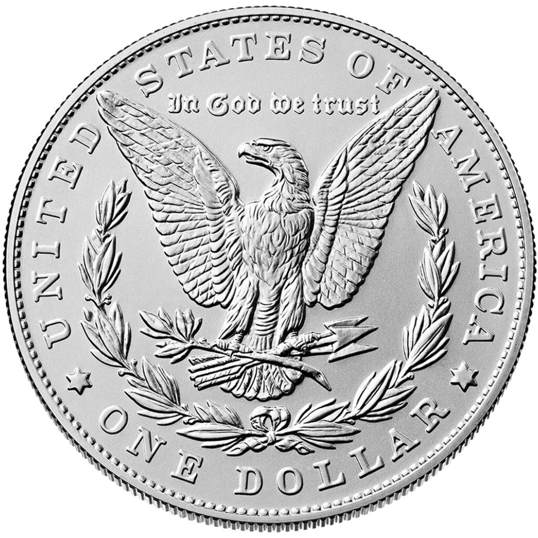 USA Morgan Silver Dollar 2024 BU With Box and COA