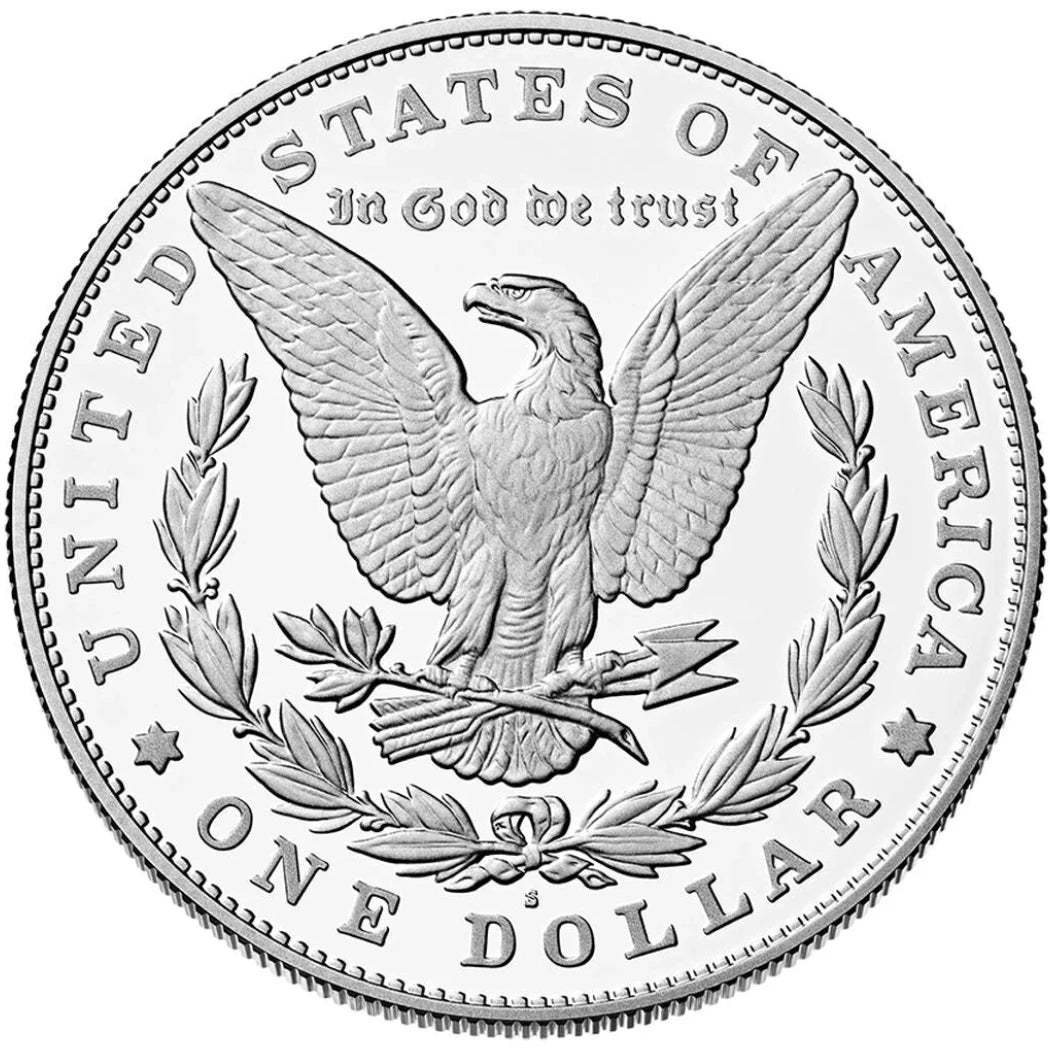 USA Morgan Silver Dollar 2024 Proof With Box and COA