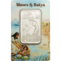 PAMP Moses and Batya 2026 1 oz Silver Minted Bar in Assay
