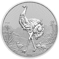 Australia Mother and Baby Emu 2024 2 oz Silver BU