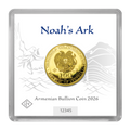Armenia 2026 Noah's Ark Gold Coin 1g in Capsule