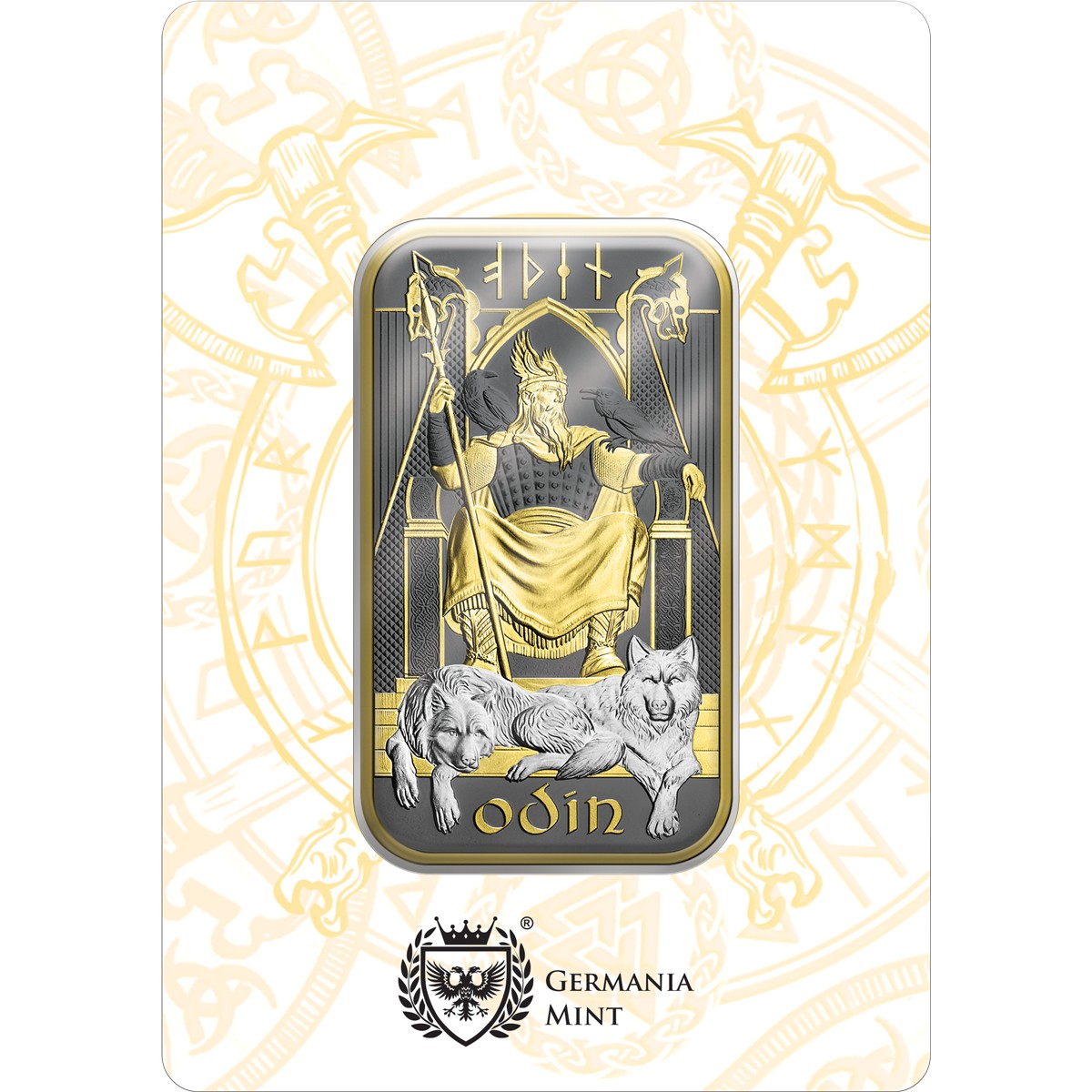 Norse Gods Odin Special Edition 2026 1 oz Silver Bar in Assay