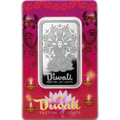 PAMP Diwali Lakshmi and Sacred Cow 2026 1 oz Silver Minted Bar in Assay