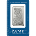 PAMP Lady Fortuna Silver Minted Bar 1 oz in Assay