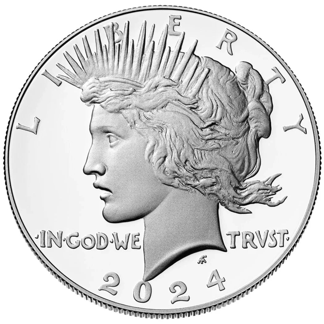 USA Peace Silver Dollar 2024 Proof With Box and COA