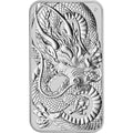 Australia Rectangular Dragon 2021 1 oz Silver Coin BU