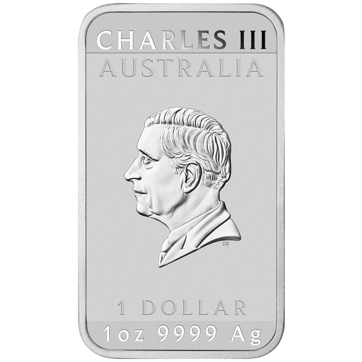 Australia Rectangular Dragon 2026 1 oz Silver Coin BU