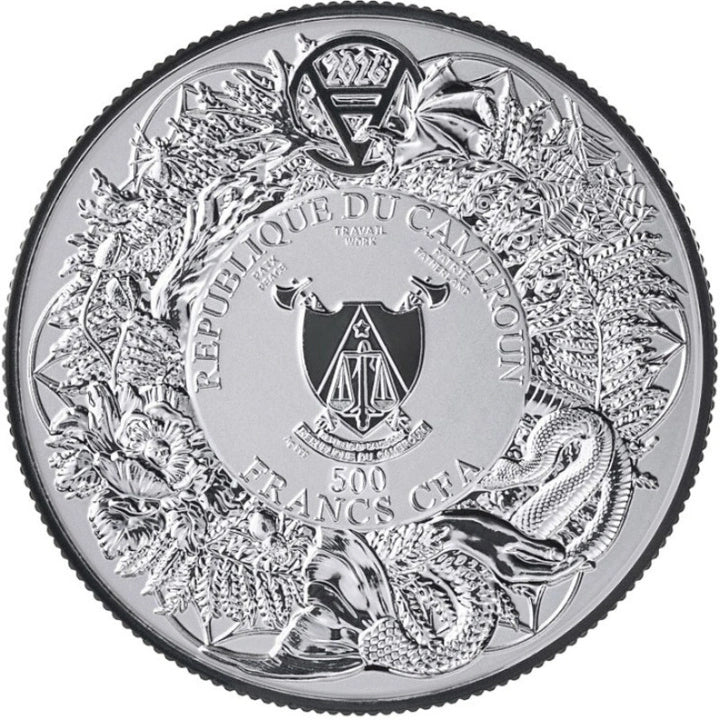 Cameroon Slavic Bestiary Utopiec 2026 1 oz Silver BU