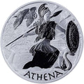 Tuvalu Gods of Olympus Athena 2022 1 oz Silver BU
